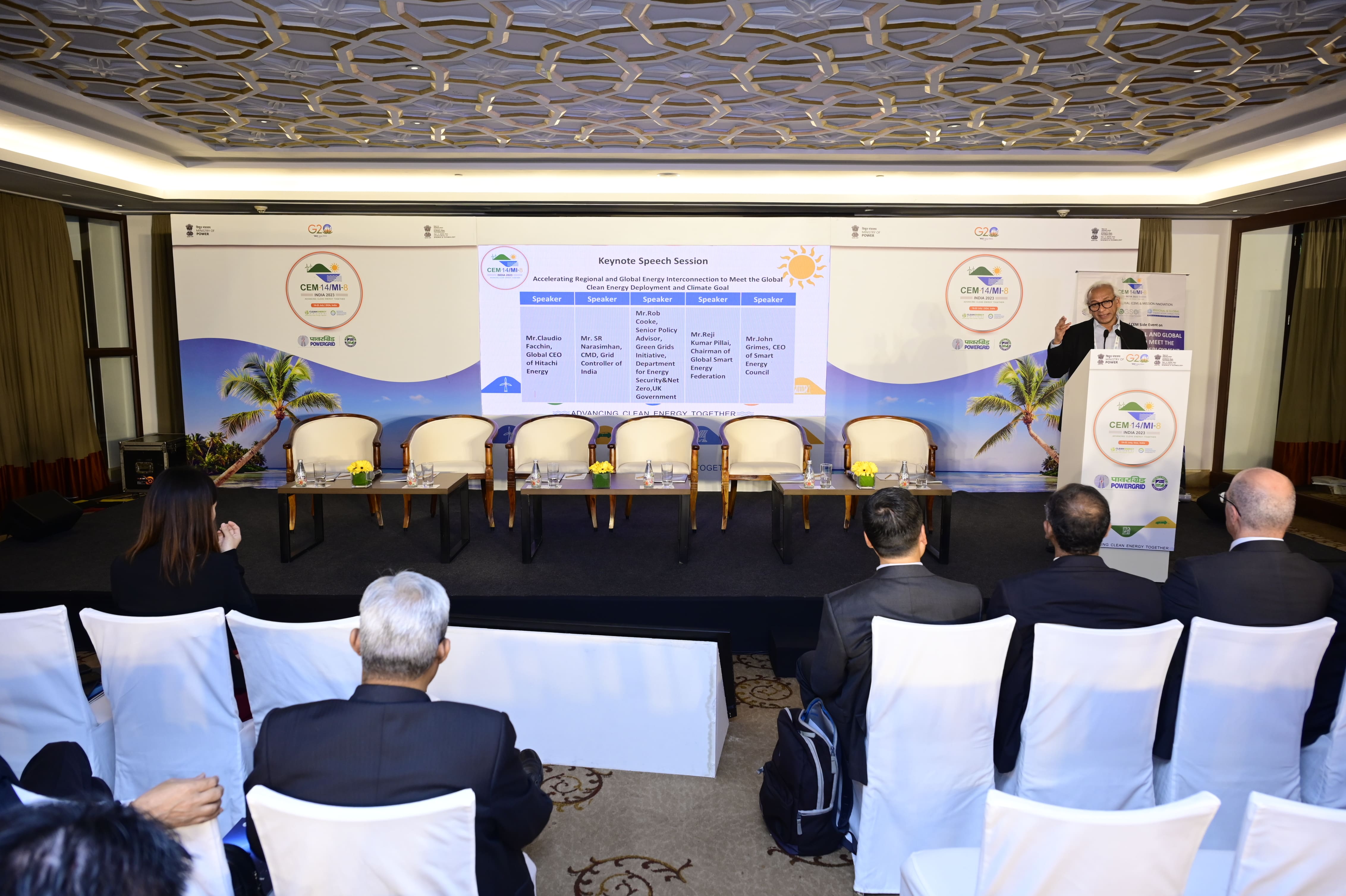 'Accelerating Regional and Global Energy Interconnection to Meet the Global Clean Energy Deployment and Climate Goal' CEM14/MI-8 INDIA 2023